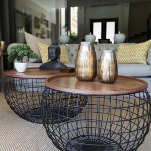 Round Coffee Table Basket (Small)