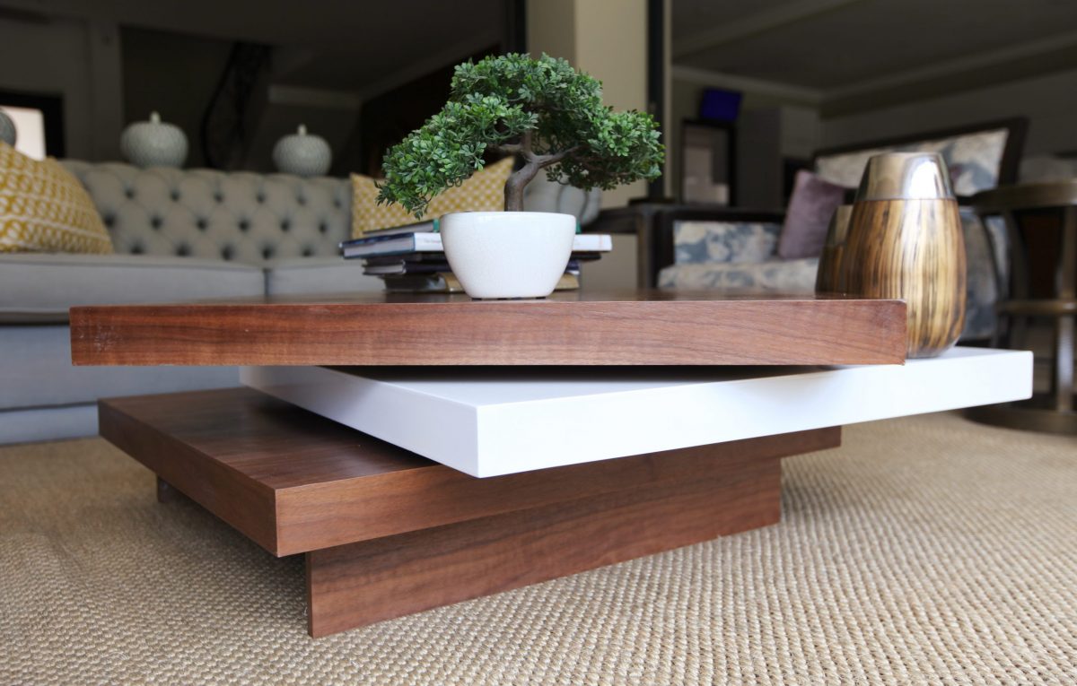 Square Swivel Coffee Table 1 Square Swivel Coffee Table